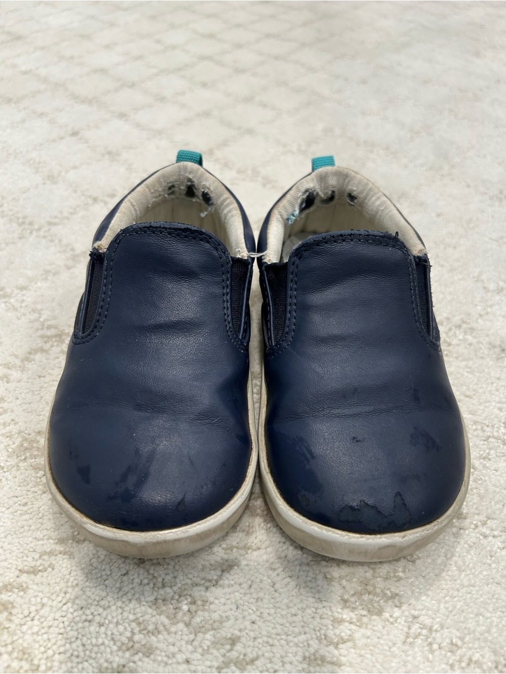 Ten Little: Kids Slip-On Casual Shoes in Navy Blue